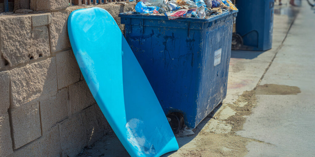 How to recycle your old bodyboard in the UK