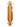 Two Bare Feet "The Brody" 42in Bamboo Series Longboard Skateboard Complete (Orange Wheels)