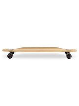 Two Bare Feet "The Brody" 42in Bamboo Series Longboard Skateboard Complete (Black Wheels)
