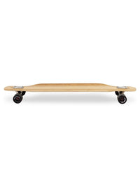 Two Bare Feet "The Brody" 42in Bamboo Series Longboard Skateboard Complete (Black Wheels)