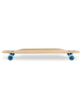 Two Bare Feet "The Brody" 42in Bamboo Series Longboard Skateboard Complete (Blue Wheels)