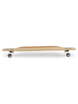 Two Bare Feet "The Brody" 42in Bamboo Series Longboard Skateboard Complete (White Wheels)