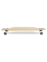 Two Bare Feet "The Bradley" 36in Bamboo Series Longboard Skateboard Complete (White Wheels)