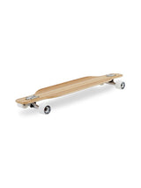 Two Bare Feet "The Brody" 42in Bamboo Series Longboard Skateboard Complete (White Wheels)