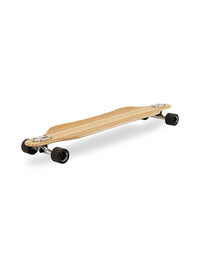 Two Bare Feet "The Brock" 42in Bamboo Series Longboard Skateboard Complete (Black Wheels)
