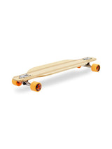 Two Bare Feet "The Bradley" 36in Bamboo Series Longboard Skateboard Complete (Orange Wheels)