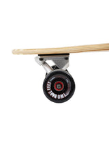 Two Bare Feet "The Chad" 42in Bamboo Series Longboard Skateboard Complete (Black Wheels)