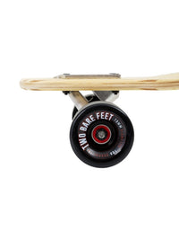 Two Bare Feet "The Bradley" 36in Bamboo Series Longboard Skateboard Complete (Black Wheels)