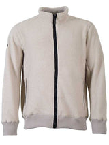 Unisex Sweater Fleece Jacket (Beige)