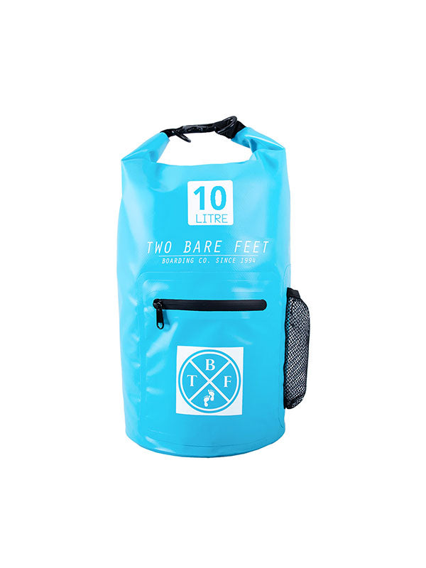 10 Litre Waterproof Dry Bag / Carry Bag (Aqua)