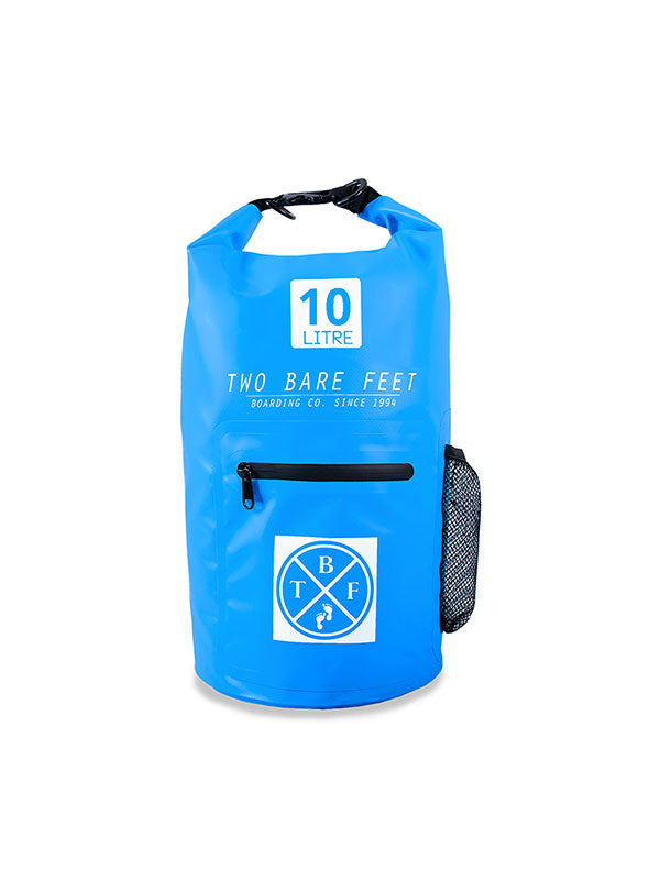 10 Litre Waterproof Dry Bag / Carry Bag (Blue)