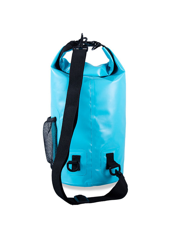 15 Litre Waterproof Dry Bag / Carry Bag (Aqua)