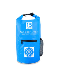 15 Litre Waterproof Dry Bag / Carry Bag (Blue)
