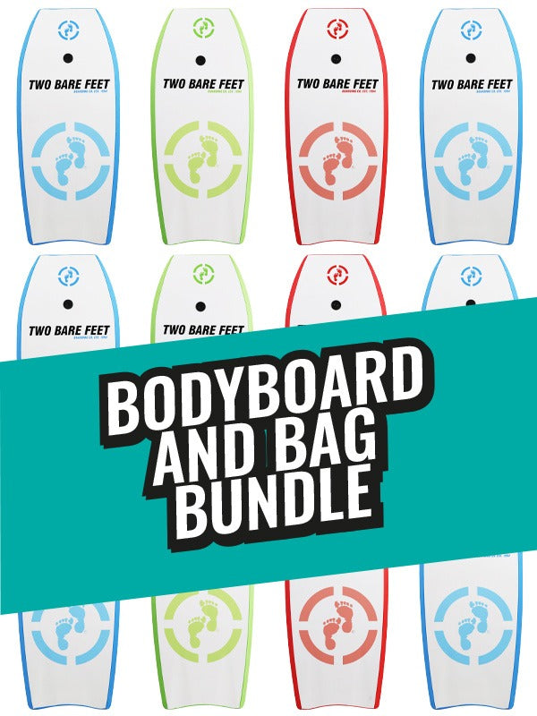 Two Bare Feet Future Single Bodyboard and Bag Bundle (Choice of 37" & 42")