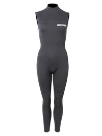 Two Bare Feet Thunderclap 2.5mm Womens Sleeveless Wetsuit (Black)-2XL Short Leg