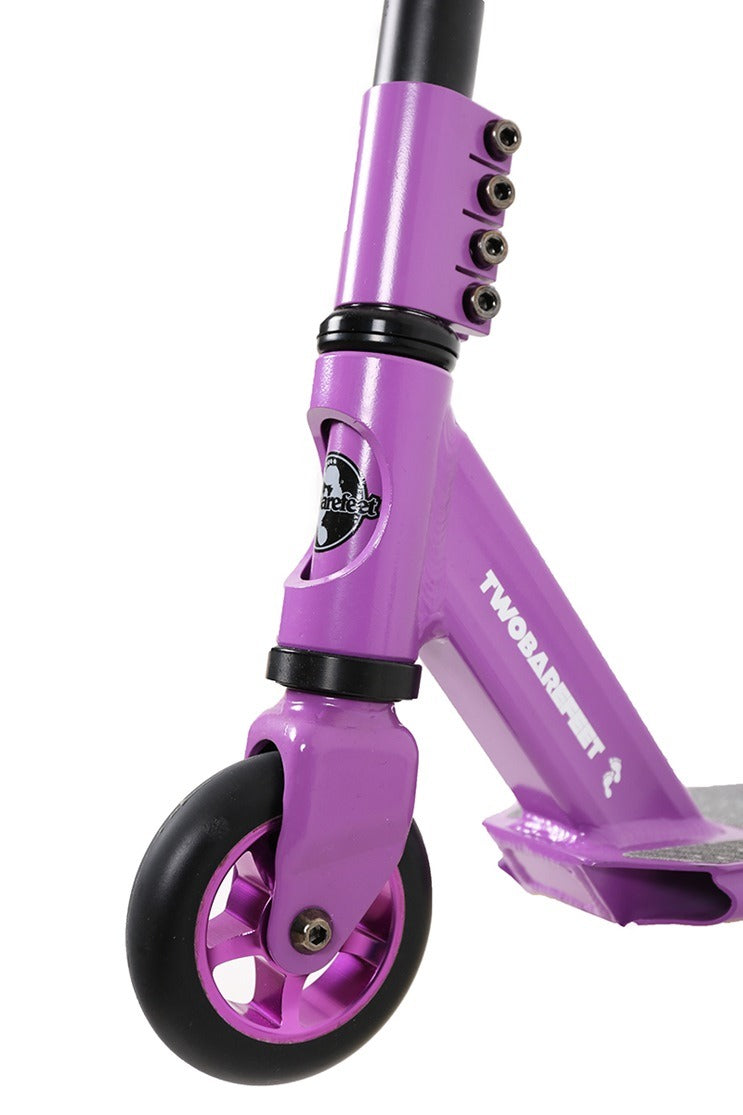 Two Bare Feet Empire Model Stunt Scooter (Purple)