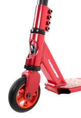 Two Bare Feet Logo Model Stunt Scooter (Red)