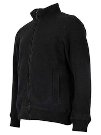 Unisex Sweater Fleece Jacket (Black)