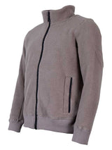 Unisex Sweater Fleece Jacket (Stone)