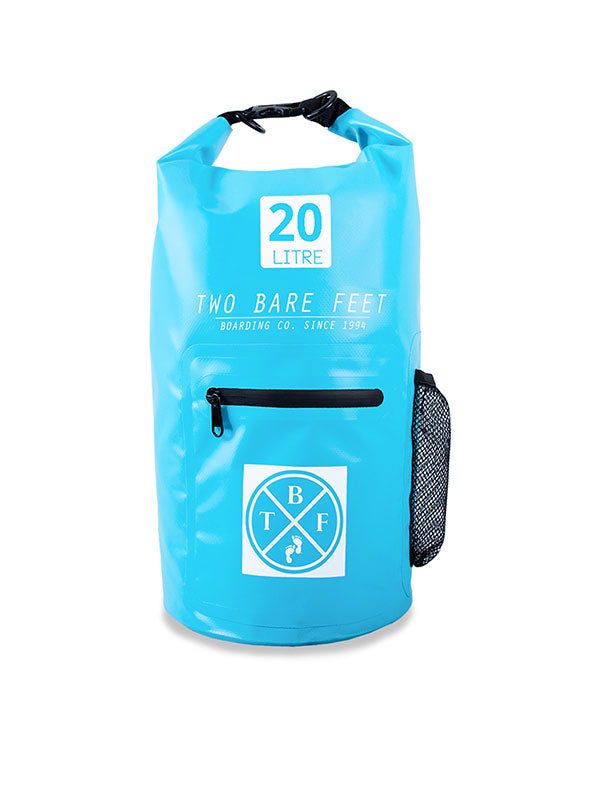 20 Litre Waterproof Dry Bag / Carry Bag (Aqua)