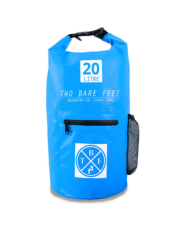 20 Litre Waterproof Dry Bag / Carry Bag (Blue)