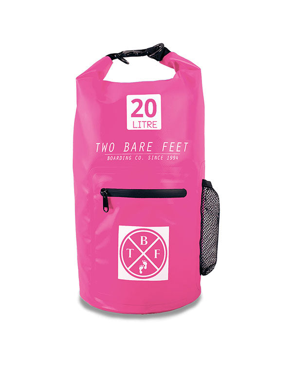 20 Litre Waterproof Dry Bag / Carry Bag (Pink)