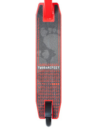 Two Bare Feet Cipher Model Stunt Scooter (Red)