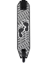 Two Bare Feet Logo Model Stunt Scooter (Black)