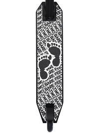 Two Bare Feet Logo Model Stunt Scooter (Black)