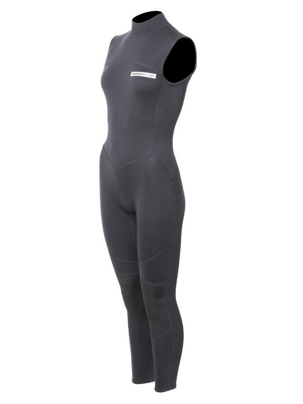 Two Bare Feet Thunderclap 2.5mm Womens Sleeveless Wetsuit (Black)-2XL Short Leg