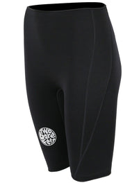 Two Bare Feet Womens Heritage 3mm Wetsuit Shorts (Black)
