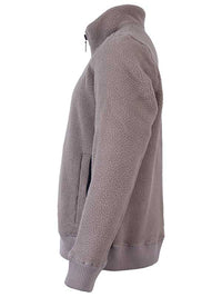 Unisex Sweater Fleece Jacket (Stone)
