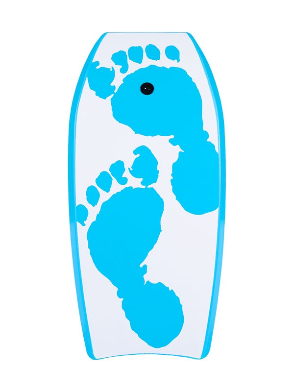 37" Future Print Bodyboard (Aqua)