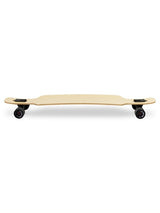 Two Bare Feet "The Parker" 42.5in Bamboo Series Longboard Skateboard Complete (Black Wheels)
