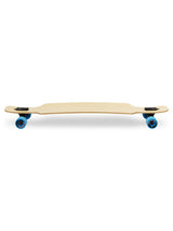 Two Bare Feet "The Parker" 42.5in Bamboo Series Longboard Skateboard Complete (Blue Wheels)