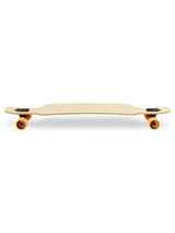 Two Bare Feet "The Parker" 42.5in Bamboo Series Longboard Skateboard Complete (Orange Wheels)