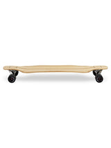 Two Bare Feet "The Larry" 39in Bamboo Series Longboard Skateboard Complete (Black Wheels)