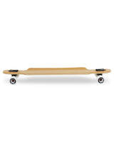 Two Bare Feet "The Hunter" 40in Bamboo Series Longboard Skateboard Complete (White Wheels)