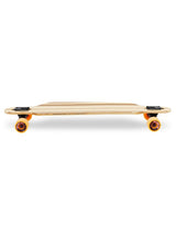 Two Bare Feet "The Austin" 36in Bamboo Series Longboard Skateboard Complete (Orange Wheels)