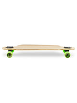Two Bare Feet "The Austin" 36in Bamboo Series Longboard Skateboard Complete (Green Wheels)
