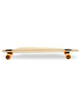Two Bare Feet "The Duke" 41in Bamboo Series Longboard Skateboard Complete (Orange Wheels)