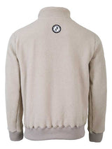 Unisex Sweater Fleece Jacket (Beige)