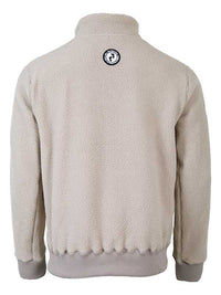 Unisex Sweater Fleece Jacket (Beige)