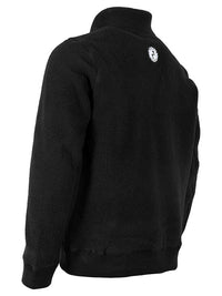 Unisex Sweater Fleece Jacket (Black)