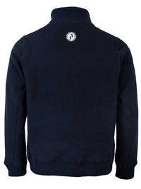 Unisex Sweater Fleece Jacket (Navy)