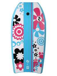 41" Flowers Bodyboard (Aqua)