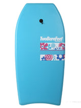 41" Flowers Bodyboard (Aqua)