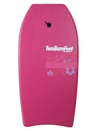 41" Flowers Bodyboard (Raspberry)