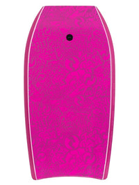 42" Classic Pattern Bodyboard (Raspberry)