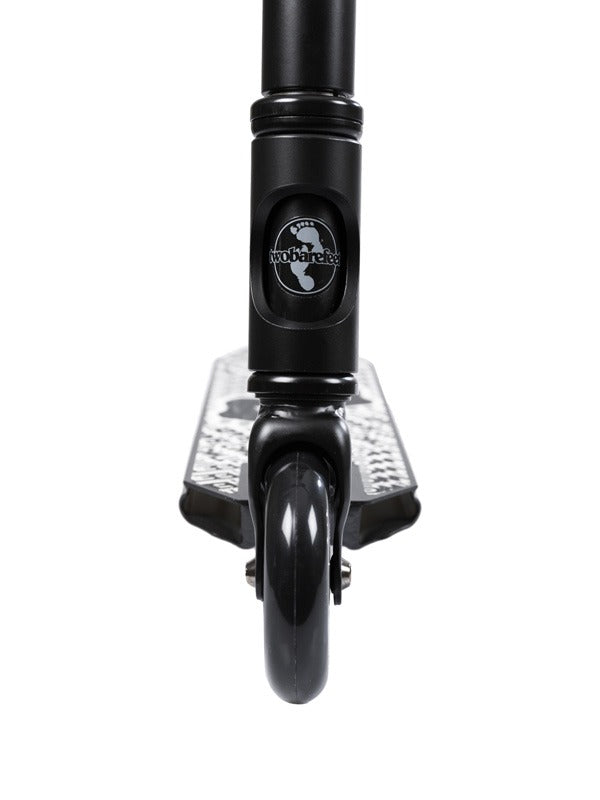 Two Bare Feet Logo Model Stunt Scooter (Black)